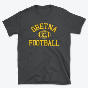 Gretna Junior High School Classic Football Basic T-Shirt