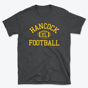 Hancock High School Classic Football Basic T-Shirt