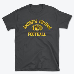 Andrew Drumm High School Classic Football Basic T-Shirt