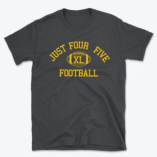 Just Four & Five School Classic Football Basic T-Shirt