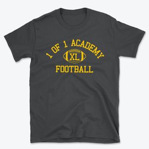 1 Of 1 Academy Red Classic Football Basic T-Shirt