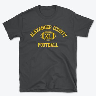 Alexander County Head Start Classic Football Basic T-Shirt
