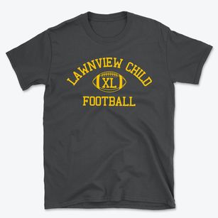 Lawnview Child & Family Center Classic Football Basic T-Shirt