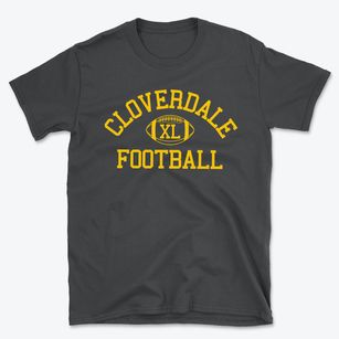 Cloverdale Junior High School Classic Football Basic T-Shirt