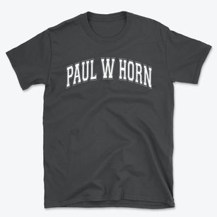Paul W Horn Academy Varsity Arch Basic T-Shirt