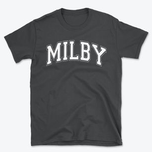 Milby High School Varsity Arch Basic T-Shirt