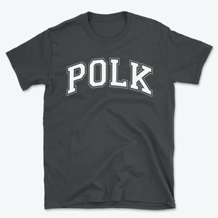 Polk Elementary School Varsity Arch Basic T-Shirt