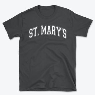 Saint Mary's Catholic School Varsity Arch Basic T-Shirt