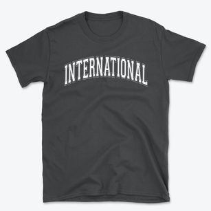 International Community School Varsity Arch Basic T-Shirt