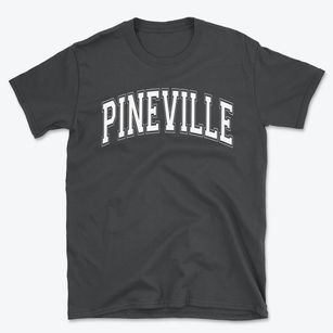 Pineville Middle School Varsity Arch Basic T-Shirt