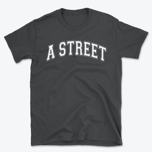 A Street Elementary School Varsity Arch Basic T-Shirt