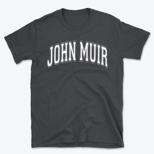 John Muir Elementary School Varsity Arch Basic T-Shirt