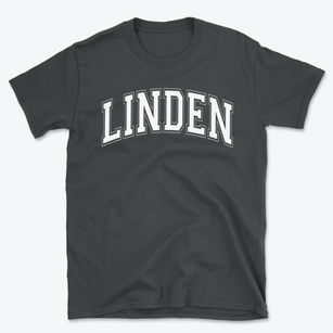 Linden High School Varsity Arch Basic T-Shirt