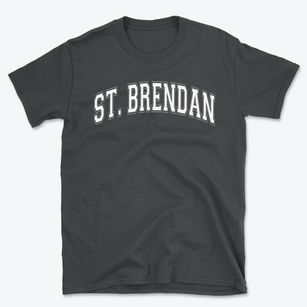 Saint Brendan School Varsity Arch Basic T-Shirt