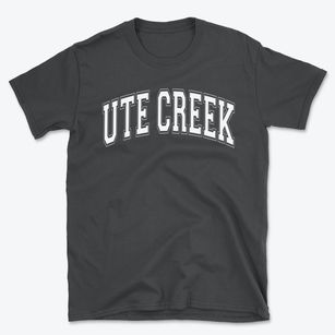 Ute Creek Secondary Academy Varsity Arch Basic T-Shirt