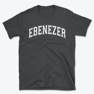 Ebenezer Lutheran School Varsity Arch Basic T-Shirt