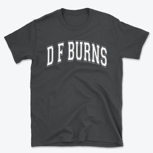 D F Burns Elementary School Varsity Arch Basic T-Shirt