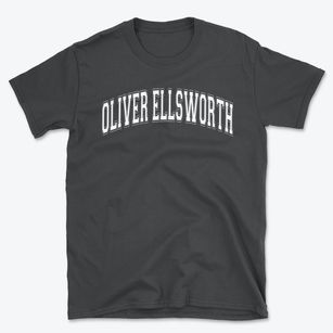 Oliver Ellsworth Elementary School Varsity Arch Basic T-Shirt