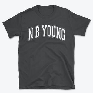 N B Young Middle Magnet School Varsity Arch Basic T-Shirt