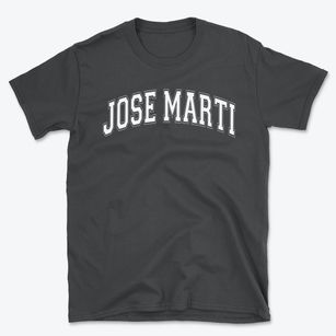 Jose Marti Mast 6-12 School Varsity Arch Basic T-Shirt