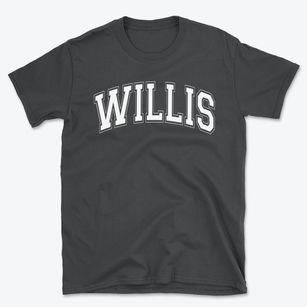 Willis Junior High School Varsity Arch Basic T-Shirt