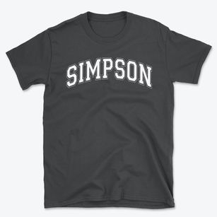 Simpson Middle School Varsity Arch Basic T-Shirt