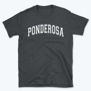 Ponderosa Elementary School Varsity Arch Basic T-Shirt