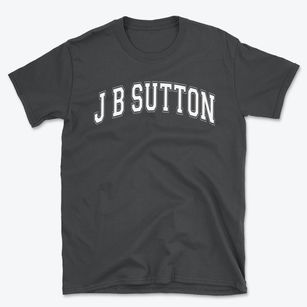 J B Sutton Elementary School Varsity Arch Basic T-Shirt
