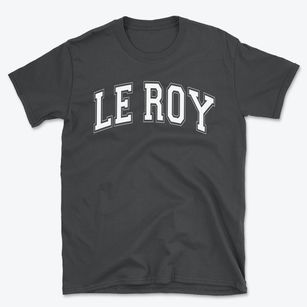 Le Roy Elementary School Varsity Arch Basic T-Shirt