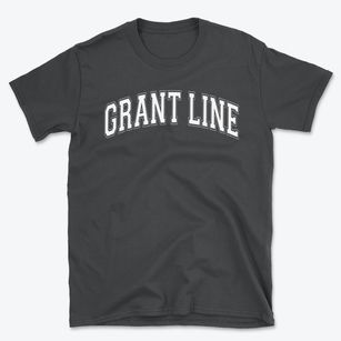 Grant Line Elementary School Varsity Arch Basic T-Shirt