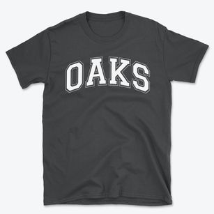 Oaks High School Varsity Arch Basic T-Shirt