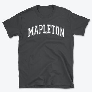 Mapleton Elementary School Varsity Arch Basic T-Shirt