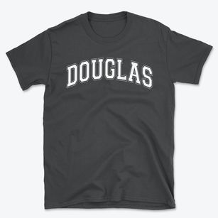 Douglas Elementary School Varsity Arch Basic T-Shirt