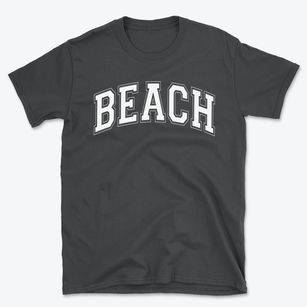 Beach Elementary School Varsity Arch Basic T-Shirt