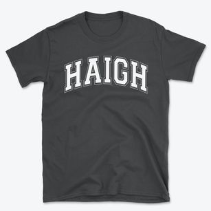 Haigh Elementary School Varsity Arch Basic T-Shirt