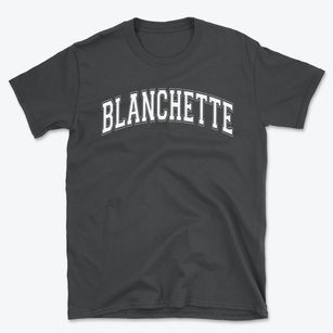 Blanchette Center For Education & Arts Varsity Arch Basic T-Shirt