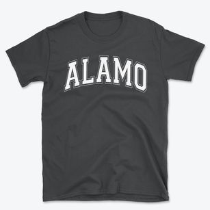 Alamo Elementary School Varsity Arch Basic T-Shirt