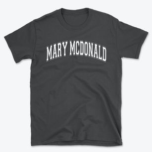 Mary Mcdonald Elementary School Varsity Arch Basic T-Shirt