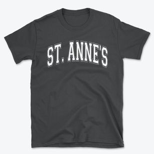 Saint Anne's School Varsity Arch Basic T-Shirt
