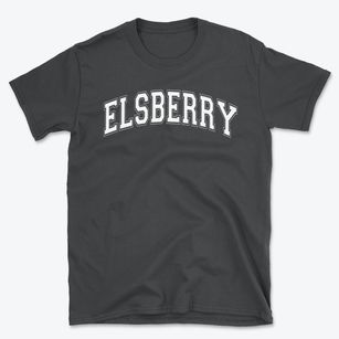 Elsberry High School Varsity Arch Basic T-Shirt