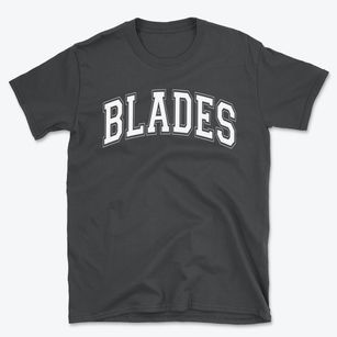 Blades Elementary School Varsity Arch Basic T-Shirt