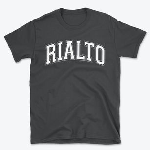 Rialto High School Varsity Arch Basic T-Shirt