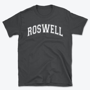 Roswell High School Varsity Arch Basic T-Shirt