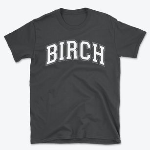 Birch Elementary School Varsity Arch Basic T-Shirt