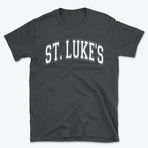 Saint Luke's Catholic School Varsity Arch Basic T-Shirt