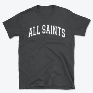 All Saints School Varsity Arch Basic T-Shirt