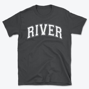 River Elementary School Varsity Arch Basic T-Shirt