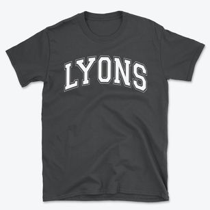 Lyons High School Varsity Arch Basic T-Shirt