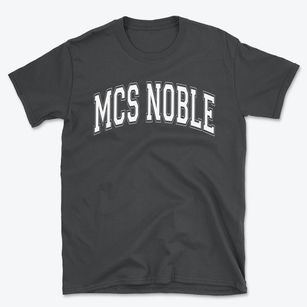 Mcs Noble Middle School Varsity Arch Basic T-Shirt