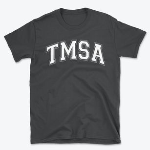 Triad Math And Science Academy Varsity Arch Basic T-Shirt